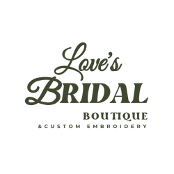 Love's Bridal & Custom Embroidery logo