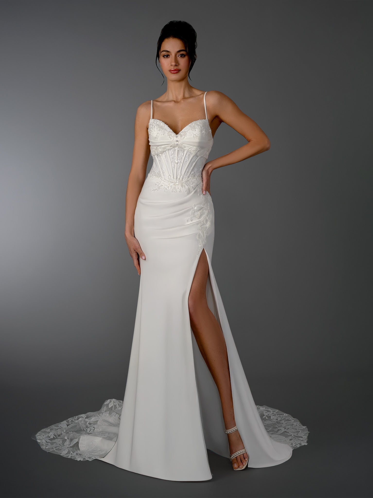 Sophisticated Sequined Mermaid Gown