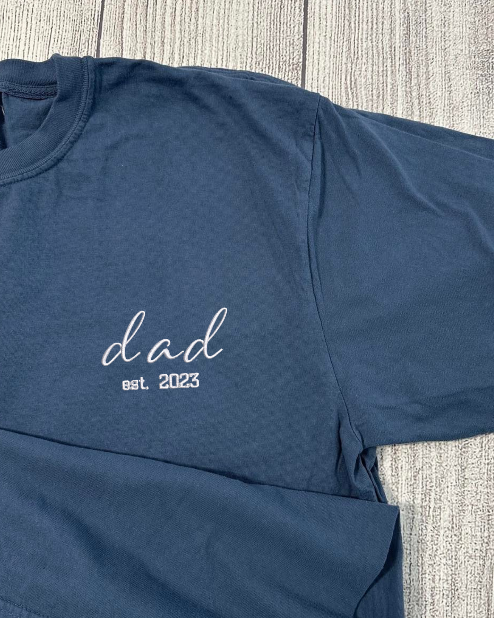 Customizable father's day t-shirt; custom tshirt