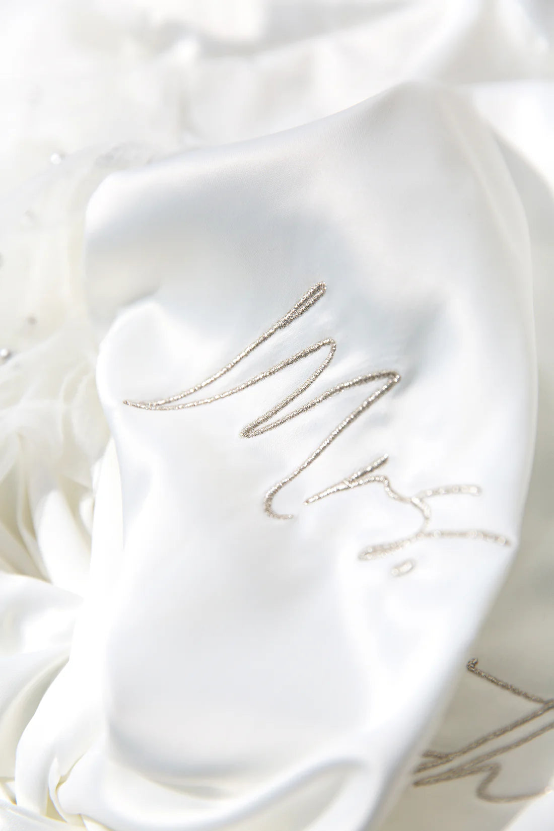 Pearl Sleeve Bridal Robe