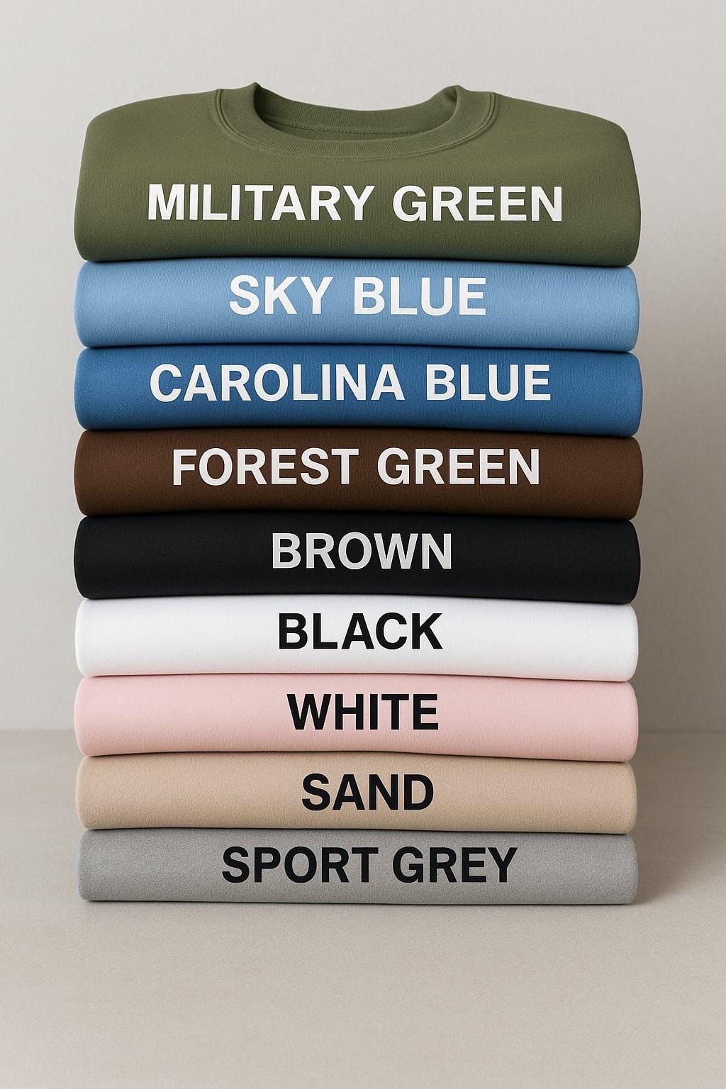 Embroidered North Carolina Dogwood Sweatshirt: State Flower Crewneck